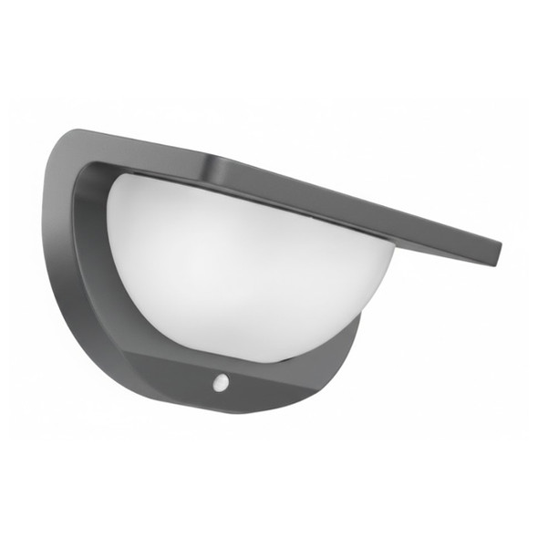 Westgate WallRay Solar Luminaire, Programmable Remote, Motion Sensor, 3W, 380lm, 4000K