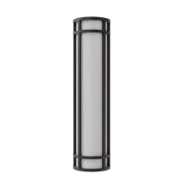 46" LED Decorative Wall Sconce, 50W, 3600lm, 120-277V, 3000K|4000K|5000K, 6" Wide, Oil-Rubbed Bronze|Silver|Black