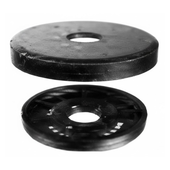 WM-BOL-RP Series, 11.5IN Universal Bollard Retrofit Plate Kit, Bronze, Black