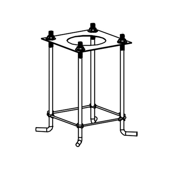 Westgate LCG6 Anchor Bolt Kit, For 4Ft and 5Ft Architectural Modular Light Column