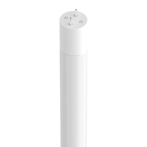 EiKO LED T8 Tube, 4ft, 11.5W, 1800lm, 5000K, Glass, Bypass/Line Voltage, G13 Base, Single-End Powered