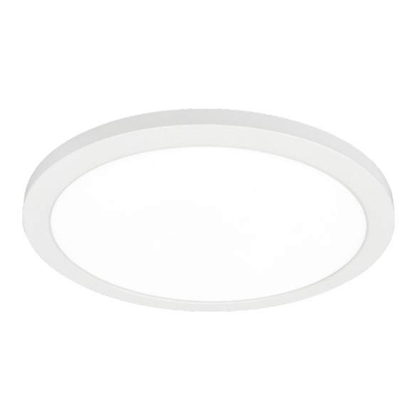 FLINT Ceiling Flush Mount, 7", 12W, 120VAC, 2700K|3000K|3500K|4000K|5000K Selectable, Triac-dimming