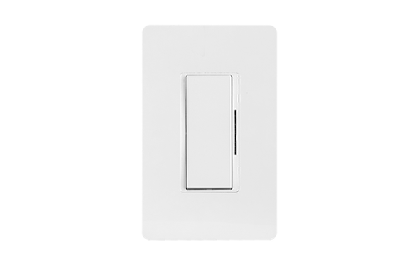 AleoBlue Wireless AC Powered Wall-Box Dimmer Single-Rocker Switch, Bluetooth, Generation 2
