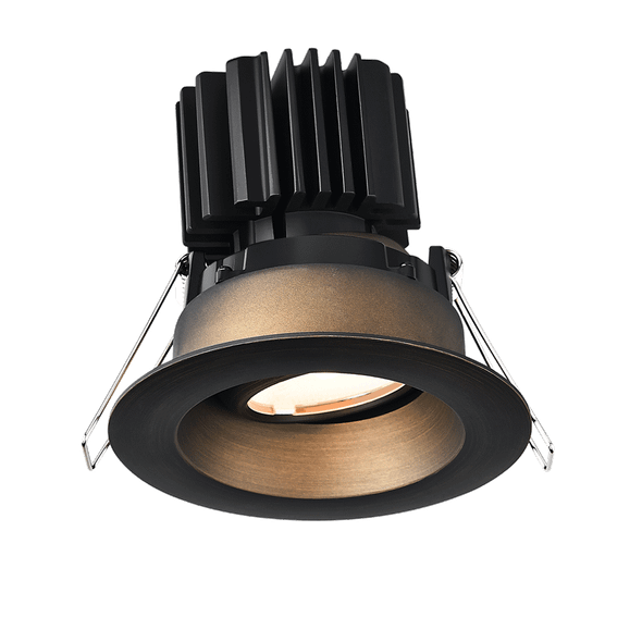 Lotus Tangra 3" Gimbal Round Recessed Wide Trim, 5CCT Selectable, CRI95, 11W/15W Selectable