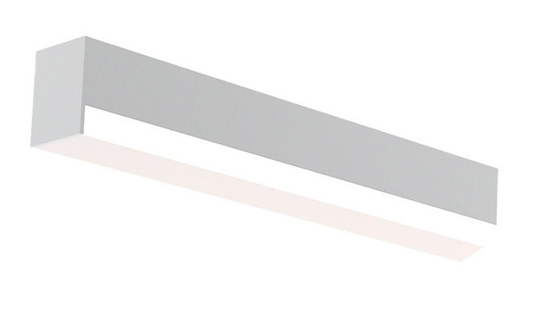 Westgate SCXT Series 2' Linear Fixture, 10W/15W/20W, 3000K/3500K/4000K, 0-10V Dimmable, Direct Downlight, Black