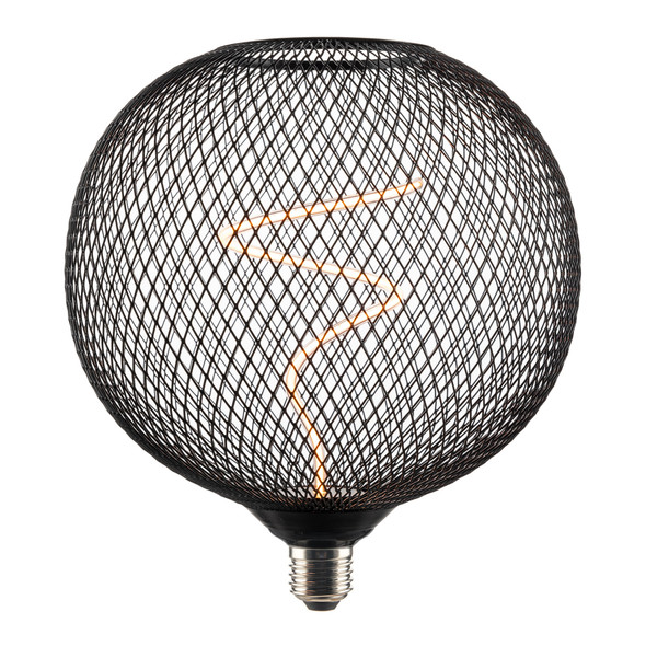 Westgate DPL Series Decorative Filament LED Pendant Lamp, Round Metal Mesh, 1800K, 4W, 120V, E26 Medium Base