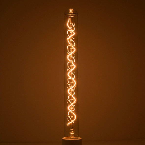 Bulbrite Incandescent 40 Watt T9 Light Bulbs With An Antique Finish And Medium Screw (E26) Base, 2200K (Amber Light) - alternate image 3