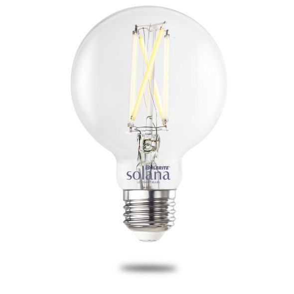 Bulbrite Solana Smart LED Wifi Light Bulb, G25 / E26 Base, 8W, 2200K-6500K, Clear Finish - main product image