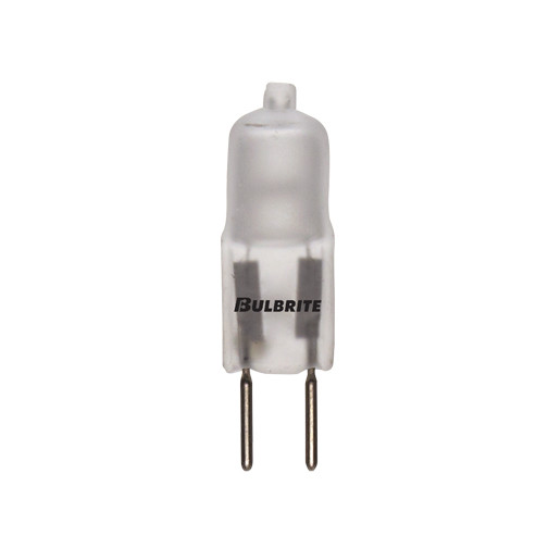 Bulbrite Halogen 50 Watt T3 Light Bulb With A Frost Finish And Bi-Pin (Gy6.35) Base, 2900K (Soft White Light) - main product image