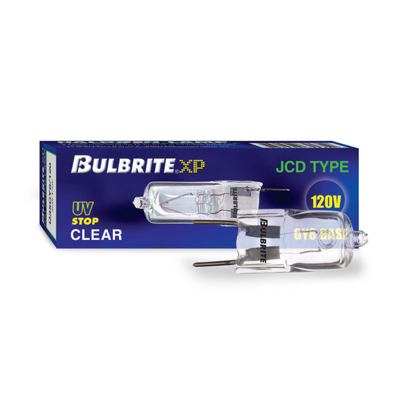 Bulbrite Halogen 35 Watt T4 Light Bulb With A Clear Finish And Bi-Pin (Gy8) Base, 2900K (Soft White Light) - alternate image 2