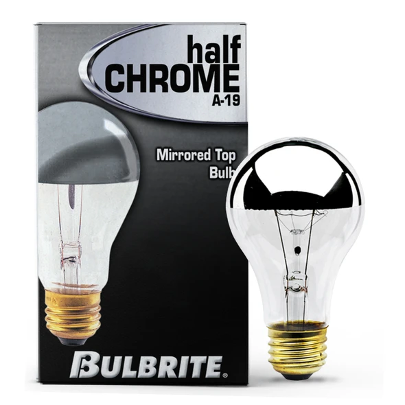 Bulbrite Incandescent 60 Watt A19 Light Bulb With Medium Screw (E26) Base, 2700K (Warm White Light) - alternate image 2