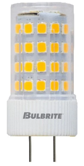 LED Filament 5 Watt T7 Light Bulb With A Bi-Pin Gy6.35 Base - 2700K (Warm White Light) 550 Lumens - main product image