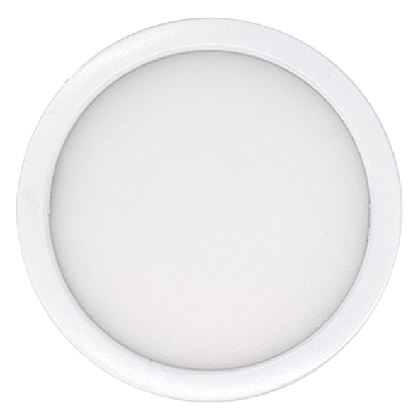 5" Round 10.3-Watt 5 Color Selectable LED Flush Mount Light, 850 Lumens, White Finish - main product image