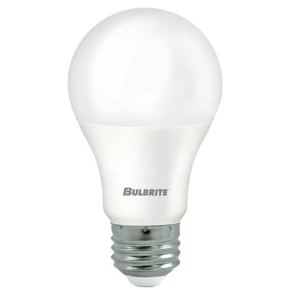 Bulbrite LED 9 Watt A19 Light Bulb With A Frost Finish And Medium Screw (E26) Base, 4000K (Cool White Light) - main product image