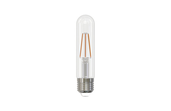 Bulbrite LED 3 Watt T9 5‘’ Light Bulb With A Clear Finish And Medium Screw (E26) Base, 2700K (Warm White Light)