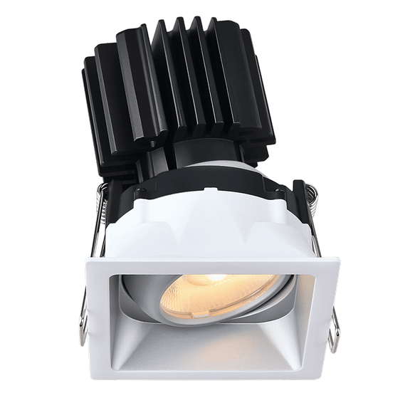 Tangra 3" Gimbal Square Recessed Thin Trim, 3000K, CRI95