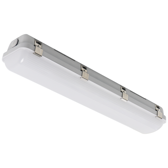 EiKO VTS Vapor Tight Surface, 2', 30/25/20W PowerSet, 4000K, 80 CRI, 120-347V, 0-10V Dimming