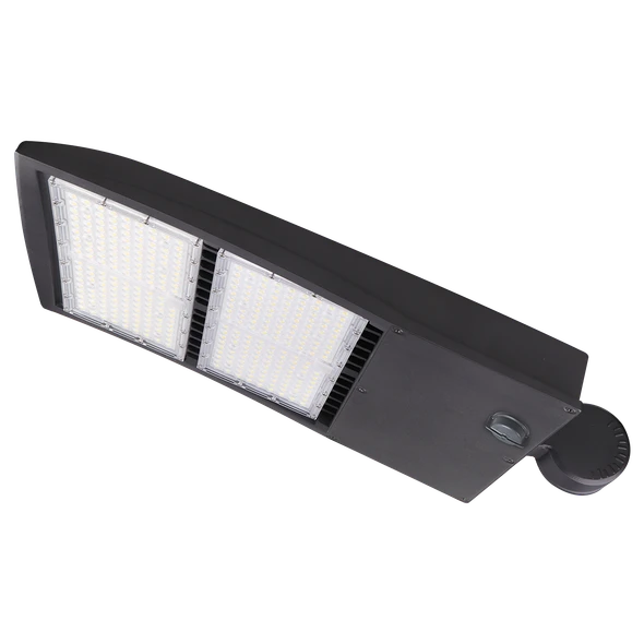 EiKO VRT VERT Area and Site Light, VRT2, 240W, 4000K, 120-277V, 0-10V, Type V, Bronze