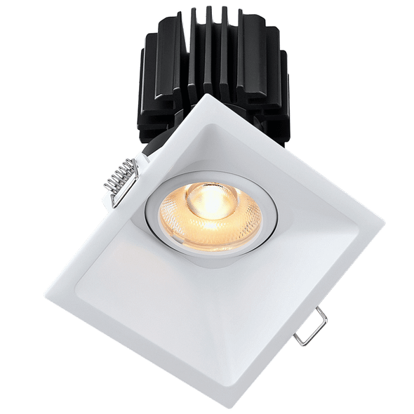 Tangra 4" Gimbal Square Sloped Thin Trim, 3000K, CRI95