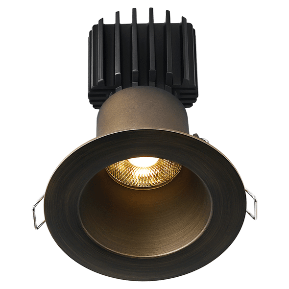 Lotus Tangra 3" Fixed Round Deep Regressed Wide Trim, 3000K, CRI98