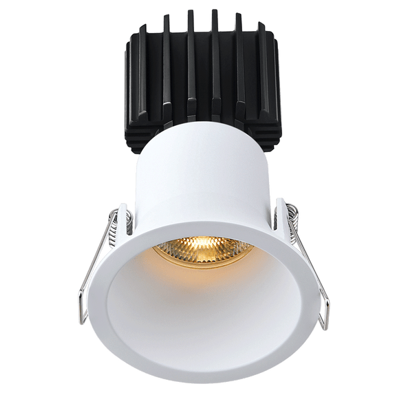 Lotus Tangra 3" Fixed Round Deep Regressed Thin Trim, Dim to Warm 3000K-1800K, CRI95