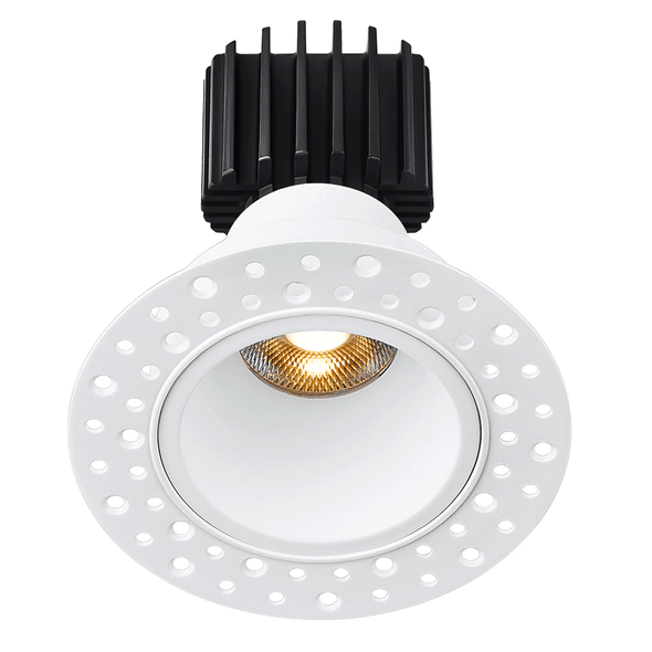 Lotus Tangra 3" Fixed Round Deep Regressed Invisible Trim, 3000K, CRI98