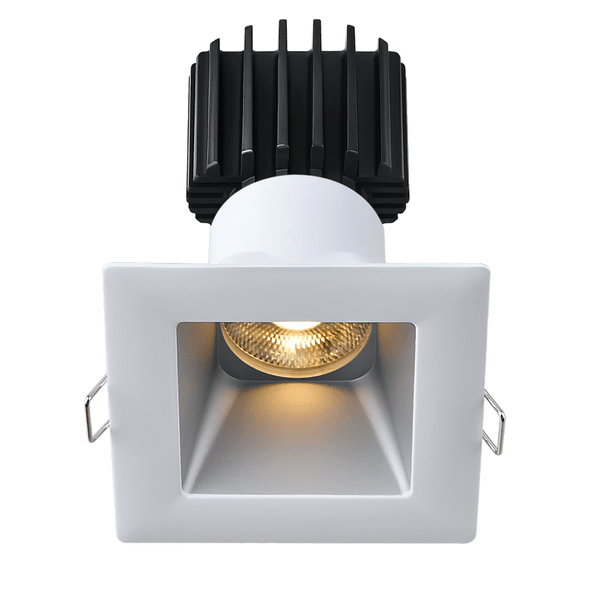 Lotus LED Tangra 3" Fixed Square Deep Regressed Wide Trim, 5CCT 2700K-5000K, CRI95