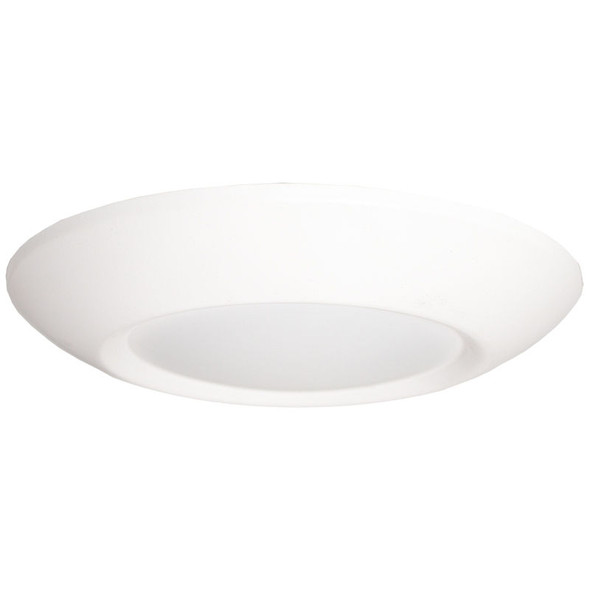 Westgate DLSE Series 6" Disk Light, 15W, 120V, 1000lm, 3000K/4000K/5000K, White Finish