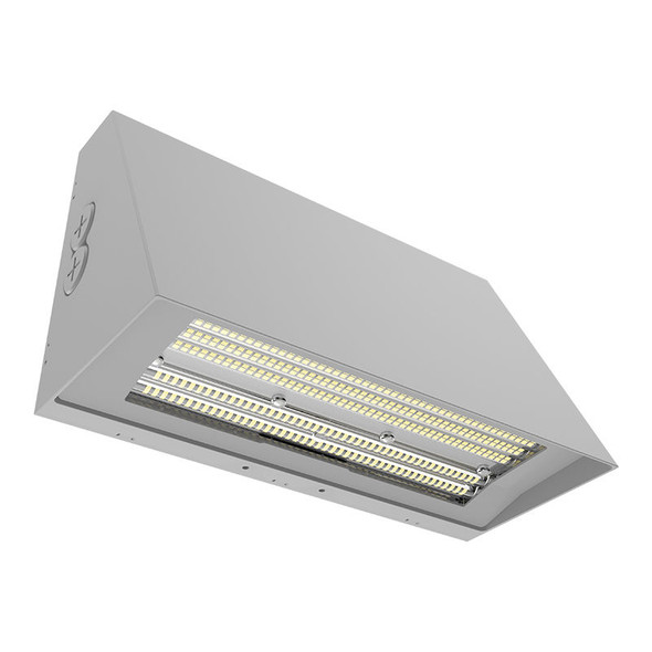 Westgate WPMAX Series LED Max-Feature Wall Pack, 90W-150W, 3000K/4000K/5000K, 120-277V, Silver