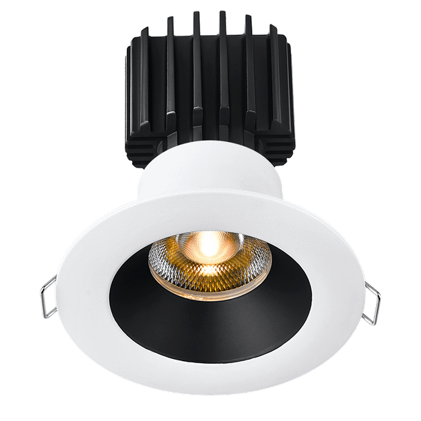 Lotus Tangra 3" Fixed Round Recessed Wide Trim, Dim to Warm 3000K-1800K, CRI95