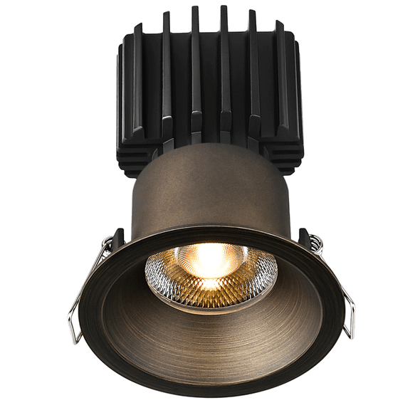 Lotus Tangra 3" Fixed Round Recessed Thin Trim, 3000K, CRI98