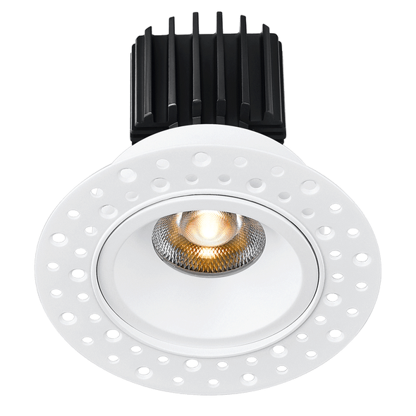Tangra 3" Fixed Round Recessed Invisible Trim, 3000K, CRI95