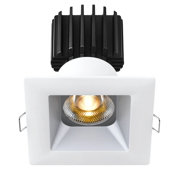 Lotus Tangra 3" Fixed Square Recessed Wide Trim, 5CCT CRI98