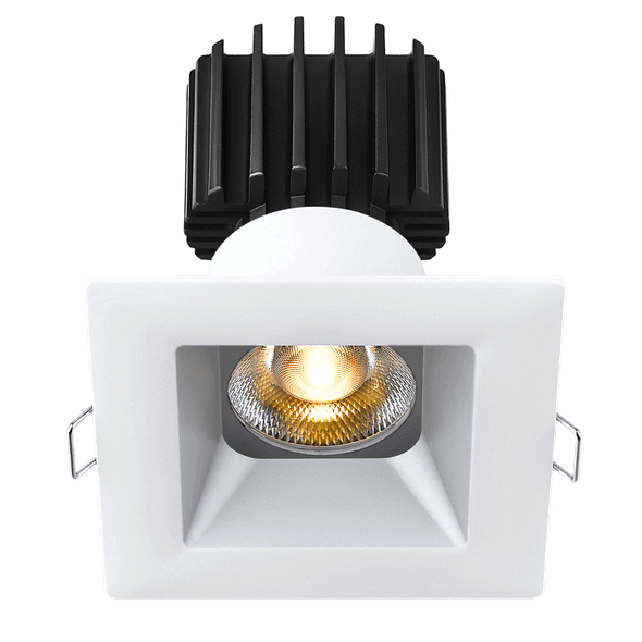 Lotus Tangra 3" Fixed Square Recessed Wide Trim, 4CCT+DTW 3500K-2700K, CRI90