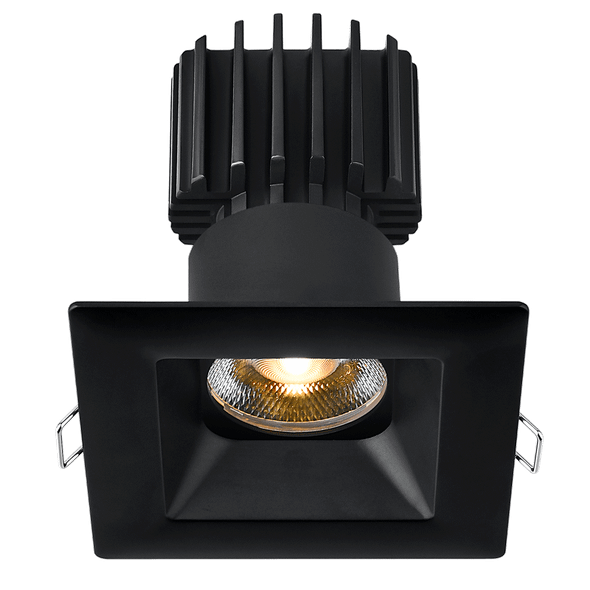 Lotus Tangra 3" Fixed Square Recessed Wide Trim, 4CCT+DTW 3500K-2700K, CRI90