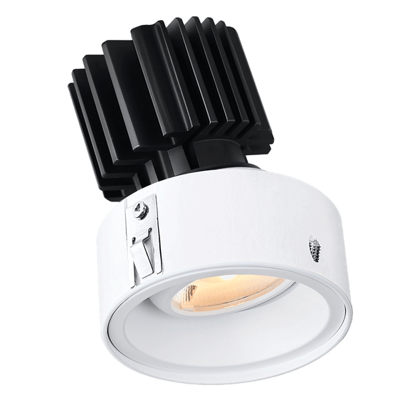 Lotus Tangra 3" Gimbal Round Invisible Flangeless, Dim to Warm 3000K-1800K, CRI95, 11W/15W Selectable