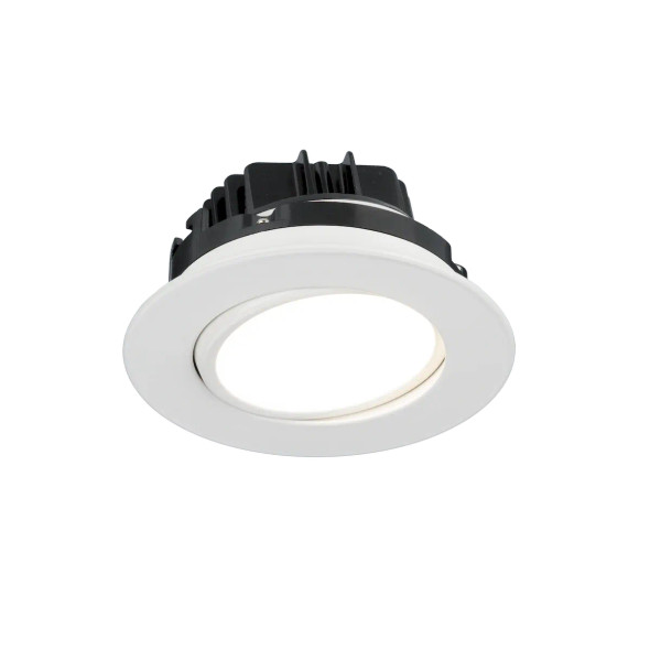American Lighting DIP 360 Gimbal Downlight, 4", 14W, 120V, 5CCT, White