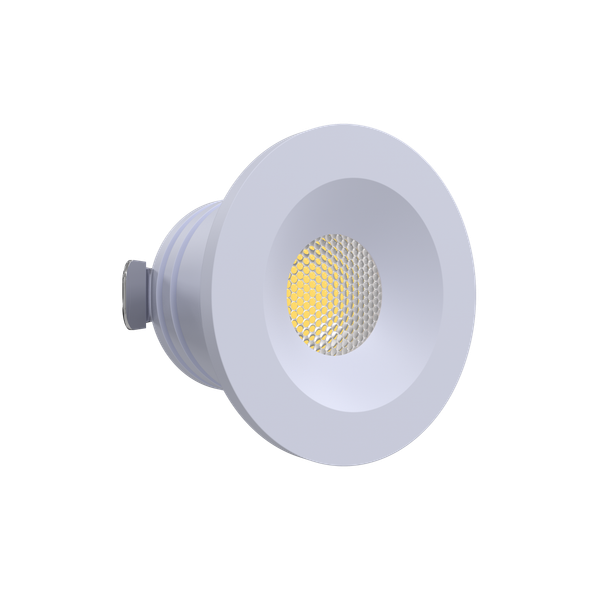 1 Inch White Puck Light 24V 30K - main product image