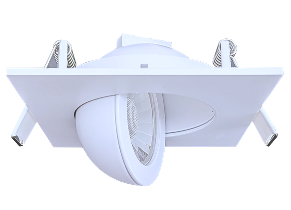 3" Single head multiple floating gimbal White - alternate image 2