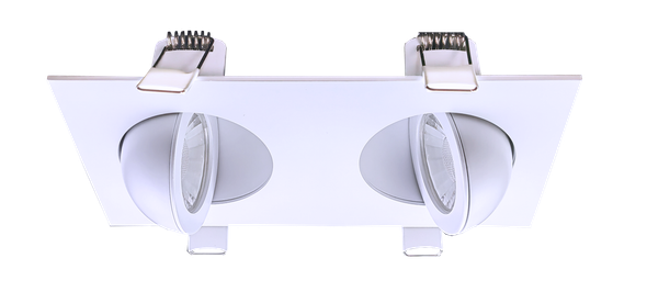 3" double head multiple floating gimbal White - alternate image 2