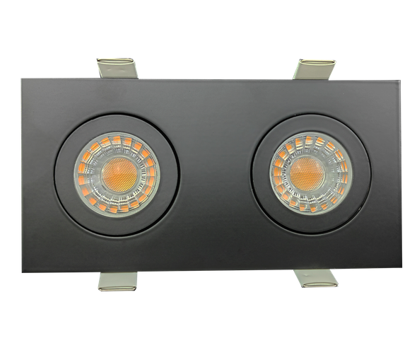 3" double head multiple floating gimbal White - main product image