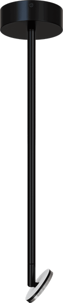 3 Inch Surface Mount Adjustable Stem Pendant  (Black) - main product image