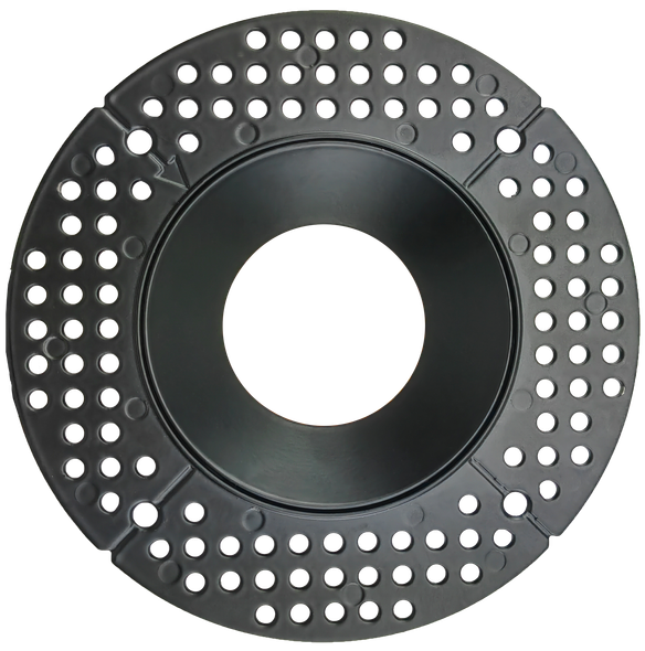 4 Inch Black Round Trimless Kit - main product image