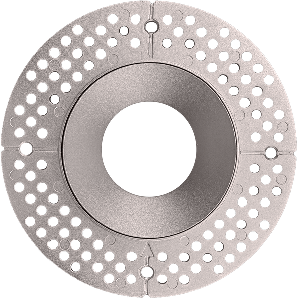 4 Inch Nickel Round Trimless Kit - main product image