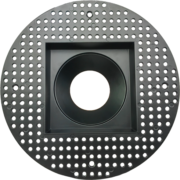4 Inch Black Square Trimless Kit - main product image