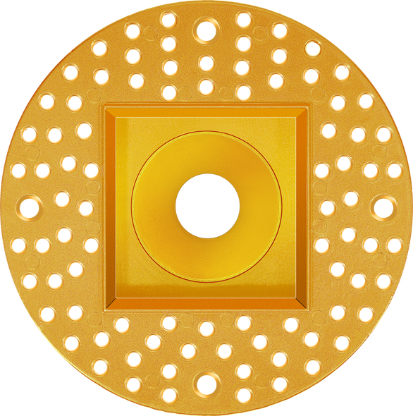 1 Inch Brushed Brass Square Trimless Kit