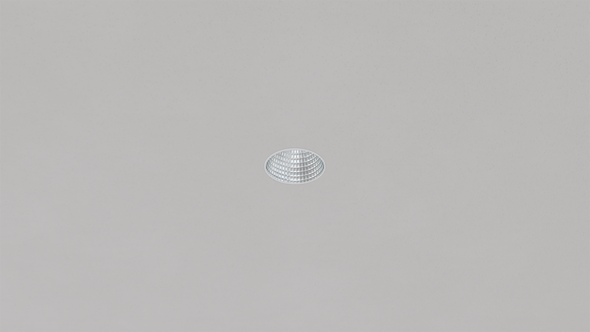 1 Inch Flushed 60 Degree Clear Optical Lens