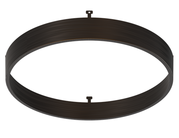 7" Round Oil Rubbed Bronze Surface Mount Cover - main product image