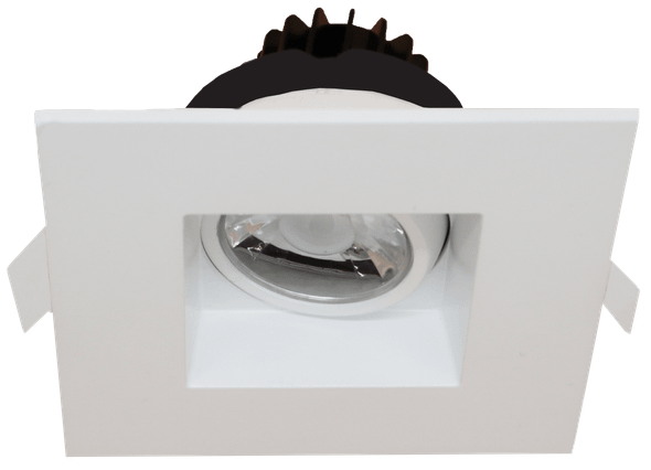 3” Square Regress Gimbal (White) - alternate image 2
