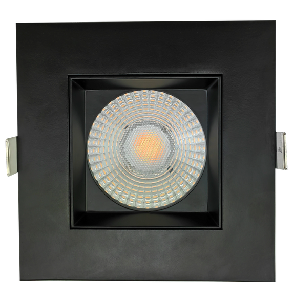 5” Regress Square Luminaire (Black) - main product image